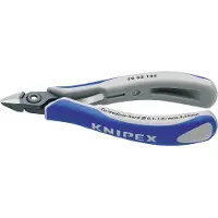 Knipex 79 62 125 Elektronik och finmekanik Sidoskärare utan facett 125 mm
