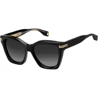 Marc Jacobs Square Dam Svart Mörkgrå Gradient 90041091