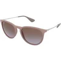 Ray-Ban Solglasögon Erika 4171 600068 Dark Rubber Sand Brown Gradient