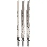 Bosch Powertools Bosch sticksågblad-set T308 hårt trä FIN 3 st
