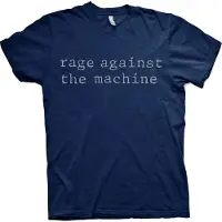 Ginza.se Rage Against The Machine: Unisex T-Shirt/Original Logo (Navy Blue) (XX-Large)