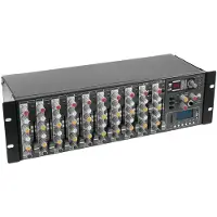 Omnitronic RM-1422FX USB 19 mixer Antal kanaler:12 USB-anslutning