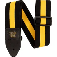 Ernie Ball Comfort Stretch Gitarrband i textil Racer Yellow