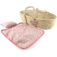 Happy People Wicker Moses Basket (504318) Docka