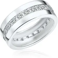 Rafaela Donata Ring silver / transparent