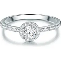 Trilani Ring silver / transparent