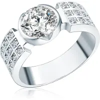 Rafaela Donata Ring silver / transparent