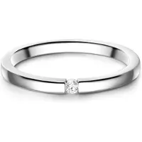 Glanzstücke Ring silver / transparent