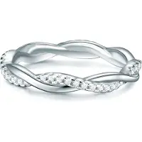 Trilani Ring silver / transparent