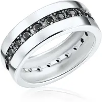 Rafaela Donata Ring svart / silver