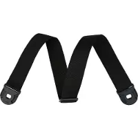 Fender Quick Grip Rem Med Låsande Ändar Svart Polypro 2 tum