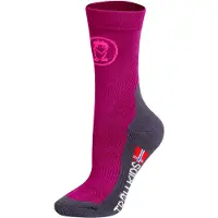 TROLLKIDS Trekking Mid Cut Socks II - Vandringsstrumpor - Børn Berry 39 - 42