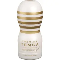 Tenga Premium Original Gentle Vacuum Cup Masturbator - Vit - Vit