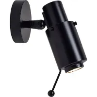 DCW éditions Vägglampa , Svart, Metall