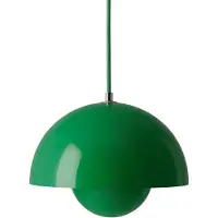 &tradition Taklampa &Tradition, Flowerpot VP1, dimbara, Grön, Vardagsrum, Metall, Design