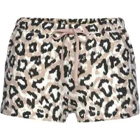 LASCANA Pyjamasbyxa rosa / svart / vit