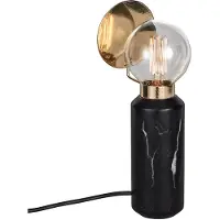 Design By Us Design bordslampa Blindspot, Svart, Vardagsrum / matsal, Sten, Design, Bordslampa
