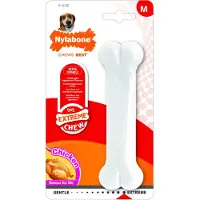 Nylabone Power Chew smaksatt Hllbar tugga leksak fr hundar - hundleksaker fr aggressiva tuggare - ofrstrbara hundben fr medelstora hundar -