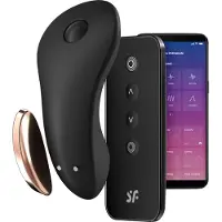 Satisfyer Little Secret - Appstyrd klitorisstimulator (svart)