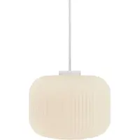 Nordlux Taklampa , Milford 30, dimbara, Vit, Vardagsrum, Glas, Skandinavisk