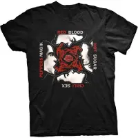Ginza.se Red Hot Chili Peppers: Unisex T-Shirt/Blood/Sugar/Sex/Magic (Black) (Small)
