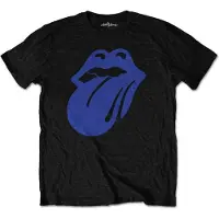 Ginza.se The Rolling Stones: Unisex T-Shirt/Blue & Lonesome 1972 Logo (Black) (Large)