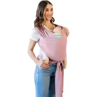 Moby Stretch wrap Classic - Dusty Rose - - One Size - Bärsjalar