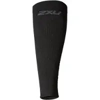 2XU X Compression Calf Sleeves - Black/Black: Large (43-45 cm)