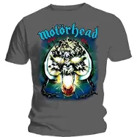 Ginza.se Motörhead: Unisex T-Shirt/Overkill (Charcoal Grey) (Large)