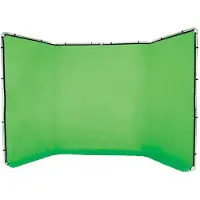 Lastolite Panoramabakgrund Chromakey Green 4m utan ram