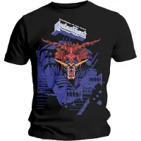 Ginza.se Judas Priest: Unisex T-Shirt/Defenders Blue (Black) (Small)