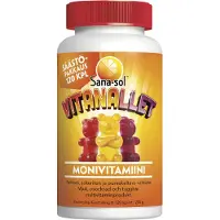 Sana-Sol Vitanallet multivitamin, ekonomipaket, 120 st