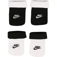 Nike Tofflor - Futura - 2-pack - Svart/Vit - - 0-6 mån - Tofflor