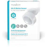 Nedis Wi-Fi Smart Motion Sensor - Rörelsesensor - trådlös - Wi-Fi - 2400 - 2483.5 Mhz - vit