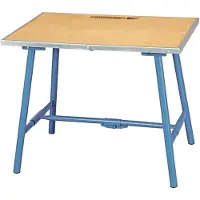 Gedore 6622910 Hopfällbar arbetsbänk (B x H x D) 1600 x 810 x 700 mm Brun, Blå