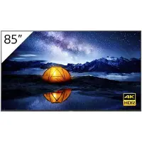 Sony Bravia Professional Displays - 85 Diagonal klass LED-bakgrundsbelyst LCD-skärm - digital skyltning - 4K UHD (2160p) 3840 x 2160 - HDR