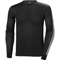 Helly Hansen Dry Stripe Crew, Herr, Svart
