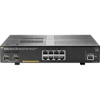 Aruba Networks HPE Aruba 2930F 8G PoE+ 2SFP+ - Switch - L3 - Administreret - 8 x 10/100/1000 (PoE+) + 2 x 1 Gigabit / 10 Gigabit SFP+ (uplink) - monterbar på stativ - PoE+ (125 W)