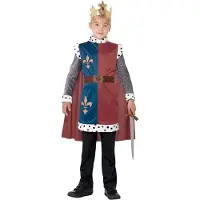 Smiffys Kung Arthur Barn Maskeraddräkt - Small