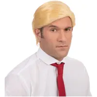 Bristol Novelty BW937 Trump peruk, beige (blond), en storlek