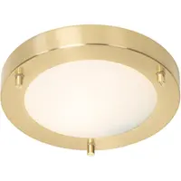 QAZQA Modern taklampa guld 18 cm IP44 - Yuma