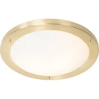 QAZQA Modern taklampa guld 41 cm IP44 - Yuma