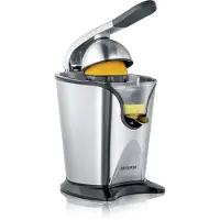 Severin Citruspress 3544 160 W Rostfritt stål, Svart