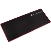 Surefire Gaming Silent Flight 680 - Gaming Musemåtte - 68 x 28 cm. - Sort/Rød
