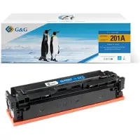 G&G Toner Ersätter HP 201A, CF401A Kompatibel Cyan 1400 sidor NT-PH201C 14368