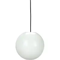 Dyberg Larsen Glas pendellampa Café Opal, dimbar, Vitt / opal, Vardagsrum / matsal, Glas, Pendellampa