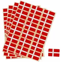 Creativ Light Dansk flagga självhäftande 15 x 22 mm, 72 st per förpackning