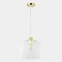 TK Lighting Glas pendellampa Cubus , dimbar, Genomskinlig / transpare, Vardagsrum / matsal, Glas, Modern, Pendellampa