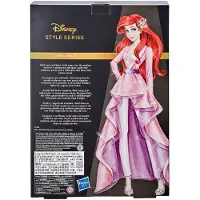 Hasbro Disney Princess Stilserie 07 Ariel, Mode Docka i Modern Stil med Örhängen och Skor, Samlarobjekt, Lekdocka för Flickor 6 År och Äldre