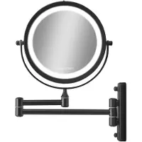 Gillian Jones Double-sided Wall Led X10-black Sminkspegel